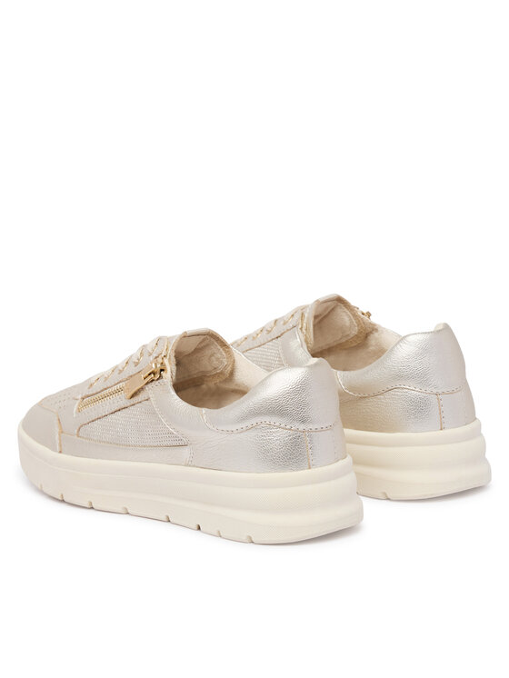 Caprice Sneakersy Caprice 9-23704-46 Złoty