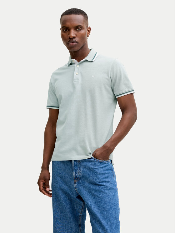 Jack & Jones Jack & Jones Polo Paulos 12136668 Azul claro Regular Fit