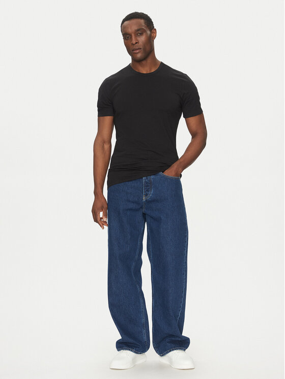 Calvin Klein Underwear Calvin Klein Underwear Σετ t-shirts LV00NB4185 Μαύρο Regular Fit