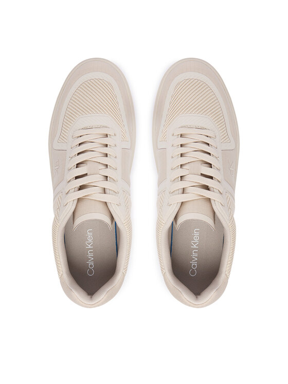 Calvin Klein Sneakers Calvin Klein Classic Cups Laceup Knit HM0HM02130 Bej