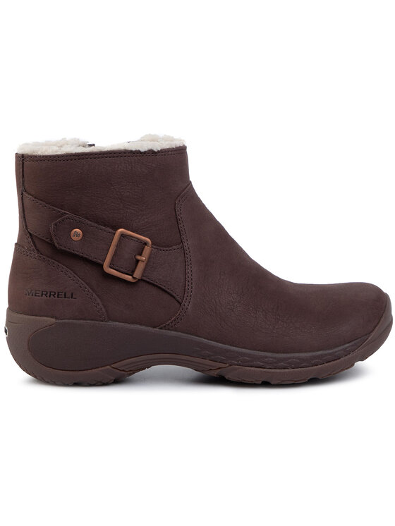 Botki Merrell Encore Mid Boot Q2 J94916 Brązowy | Eobuwie.com.pl