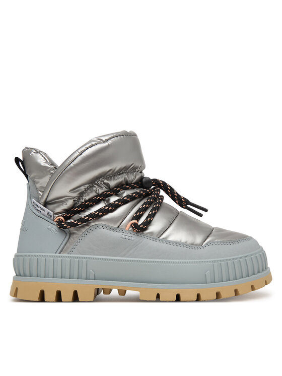 Palladium Sněhule Palladium Pallashock Nyl Hiver 99564-073-M Stříbrná