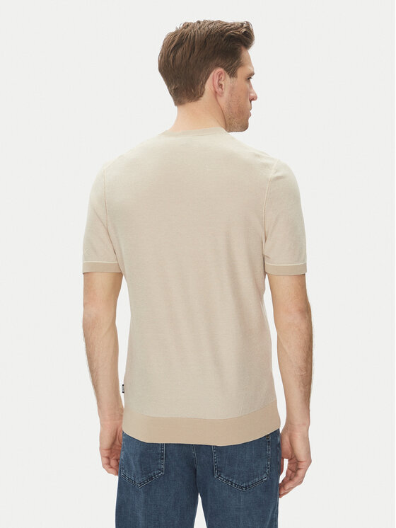 BOSS BOSS Футболка Jianfranco 50537642 Білий Regular Fit