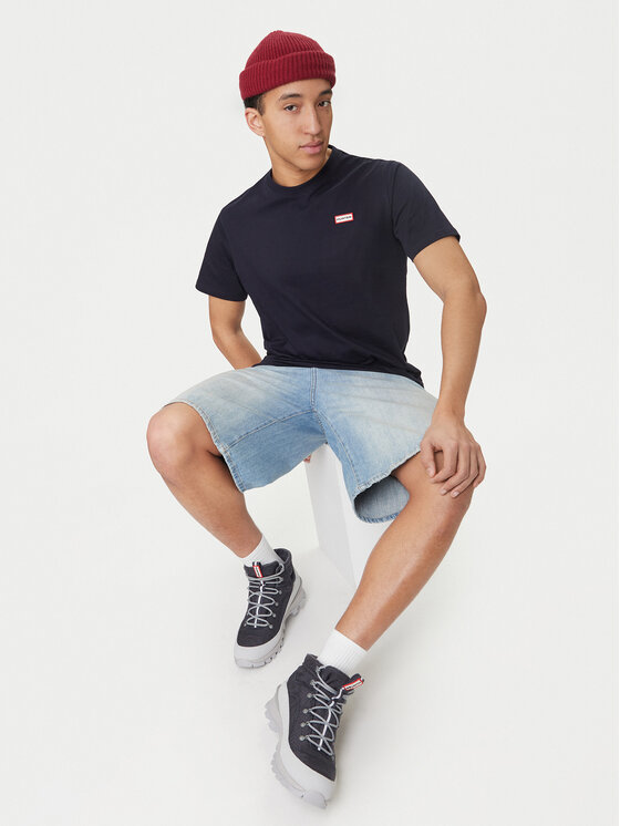 Hunter Hunter Футболка Essentials HARM0085252 Cиній Regular Fit