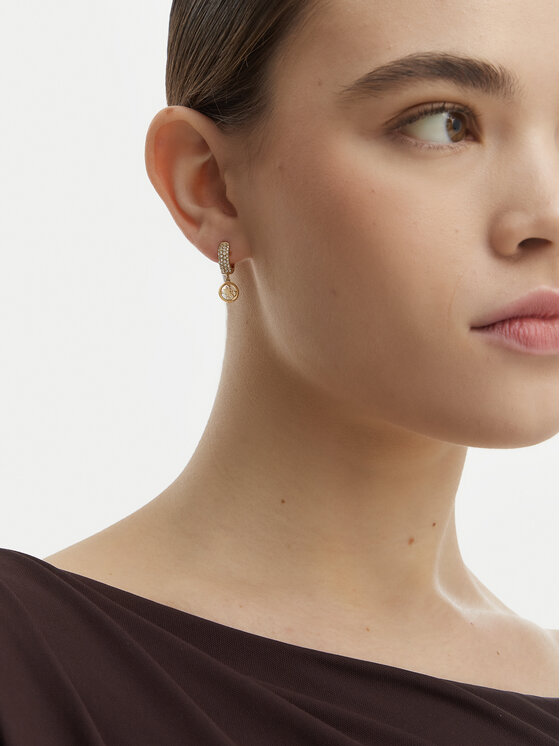 Guess Náušnice Guess JUBE03 301JW Zlatá
