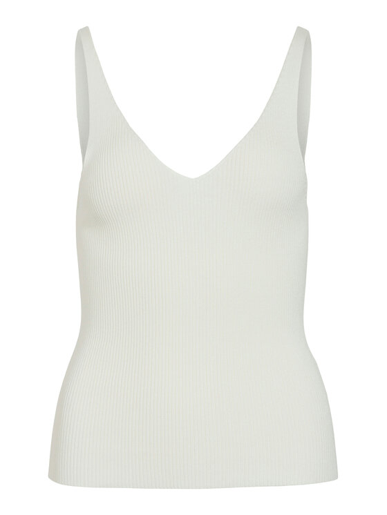 Vila Vila Топ Wennie 14104135 Білий Regular Fit
