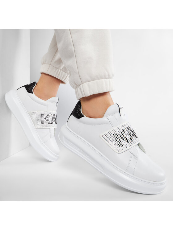 KARL LAGERFELD Laisvalaikio batai KARL LAGERFELD KL62536 Balta