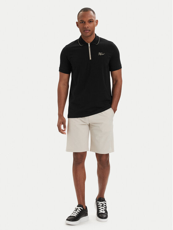 KARL LAGERFELD KARL LAGERFELD Polo 745021 562221 Negro Regular Fit