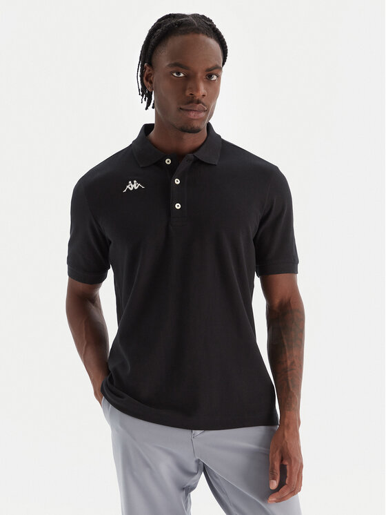 Kappa Kappa Polo Logo Sharas Mss 302B3D0 Negro Regular Fit
