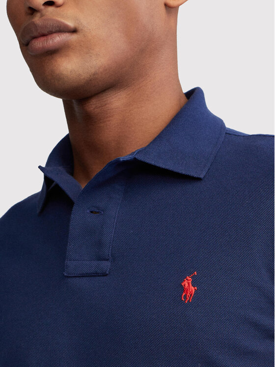 Polo Ralph Lauren Polo Ralph Lauren Поло 710681126038 Cиній Slim Fit