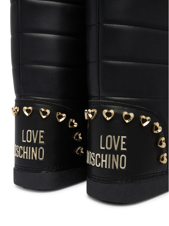 LOVE MOSCHINO Śniegowce LOVE MOSCHINO JA24132G0PISG00B Czarny