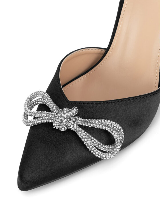 DeeZee Pantofi cu toc subțire DeeZee F92831-8 Negru