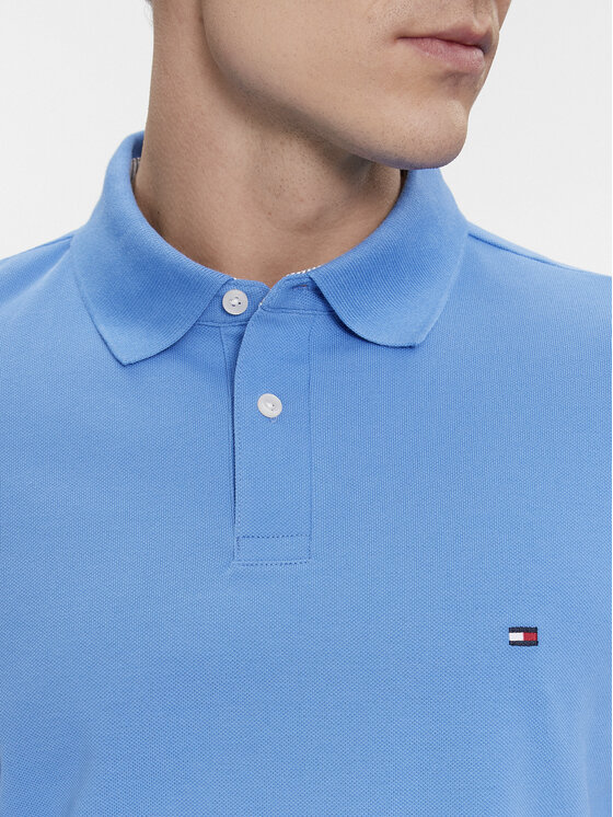 Tommy Hilfiger Tommy Hilfiger Polo marškinėliai 1985 MW0MW17770 Mėlyna Regular Fit