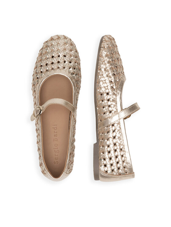 Sergio Bardi Baleríny Sergio Bardi WI45-F1104-01SB Zlatá