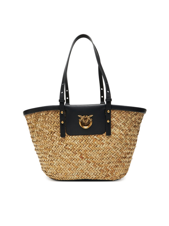 PINKO Torebka PINKO Love Summer Basket PE 25 PLTT 103324 A1RL Beżowy