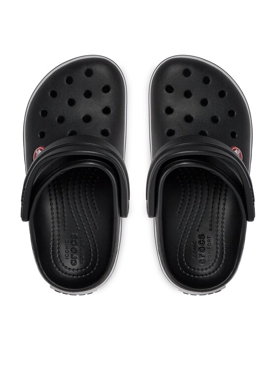 Crocs Шльопанці Crocs Crocs Crocband Kids Clog 207006 Чорний