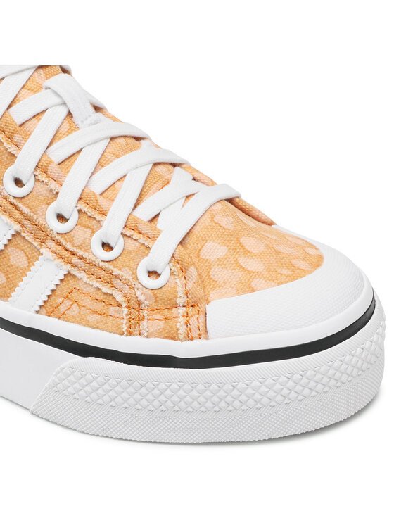 adidas Сникърси adidas Disney Nizza Platform Mid GZ1657 Оранжев