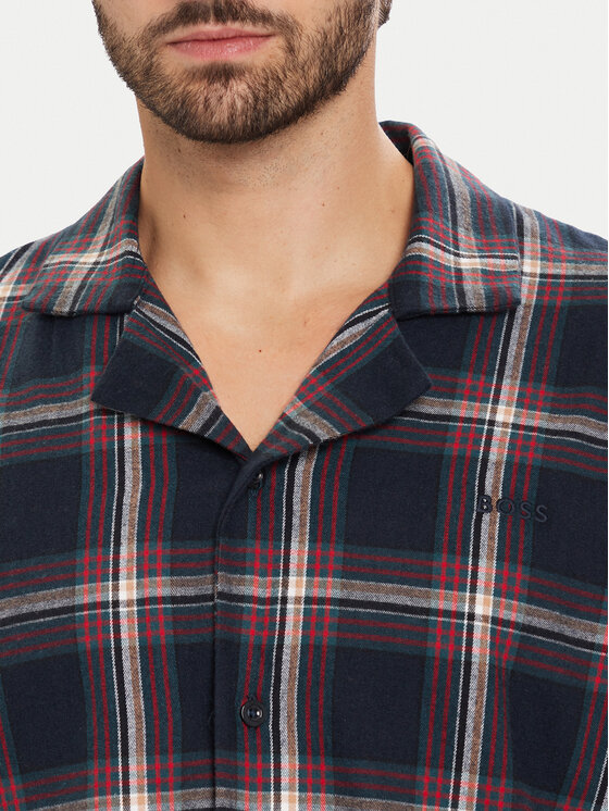 BOSS BOSS Pigiama Holiday 50550756 Blu scuro Regular Fit