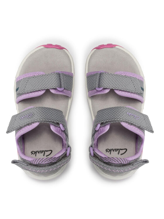 Clarks Basutės Clarks Expo Sea T 261576726 Pilka