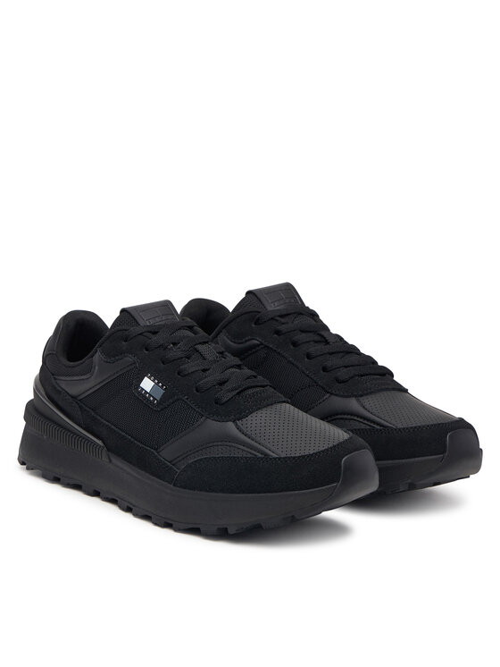 Tommy Jeans Sportcipők Tommy Jeans Tommy Jeans Mix Runner EM0EM01775 Fekete