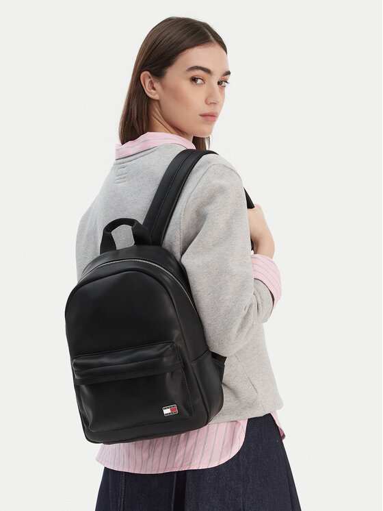 Tommy Jeans Nahrbtnik Tommy Jeans Tjw Daily Elevated Backpack AW0AW18086 Črna