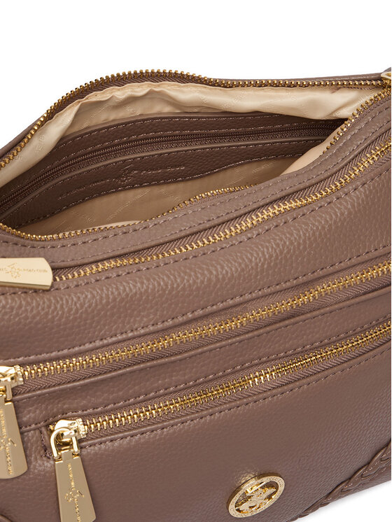 Beverly Hills Polo Club Handtasche Beverly Hills Polo Club CEO-BHPC-L-012-10 Dunkelbeige