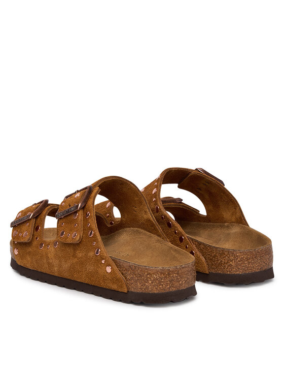 Birkenstock Шльопанці Birkenstock Arizona Rivet 1031731 Коричневий