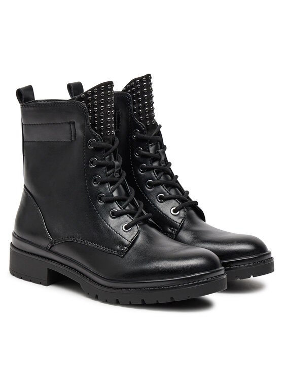 Tamaris Botines planos Tamaris 1-25236-43 Negro