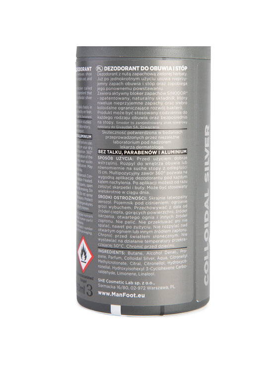 Manfoot Dezodorant za obutev in stopala Manfoot K030