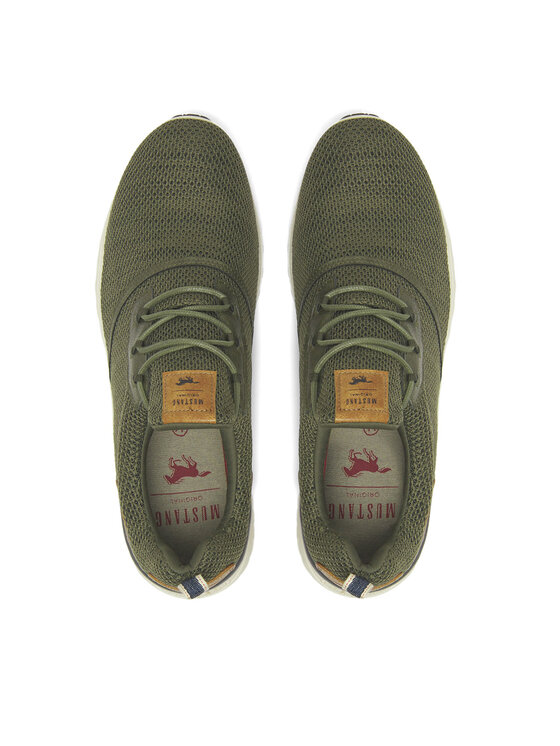 Mustang Sneakersy Mustang 4132-311 Khaki