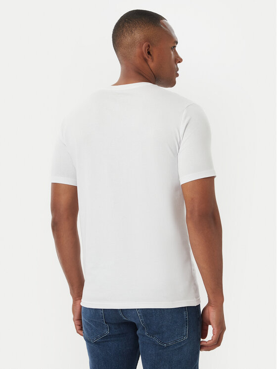 Aeronautica Militare Aeronautica Militare Camiseta Girocollo AM1UTI005 Blanco Regular Fit