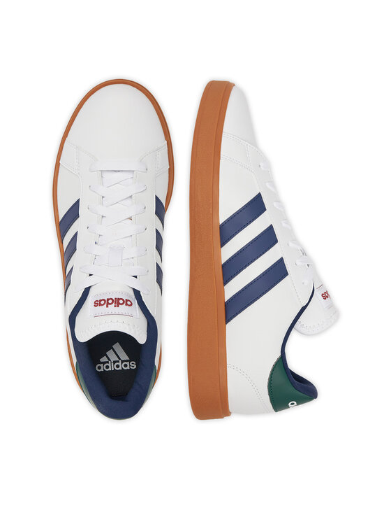 adidas Sneakersy adidas GRAND COURT BASE 2.0 JH8614 Biela