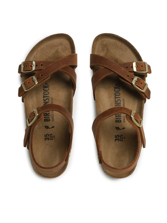 Birkenstock Босоніжки Birkenstock Kumba 1021489 Коричневий