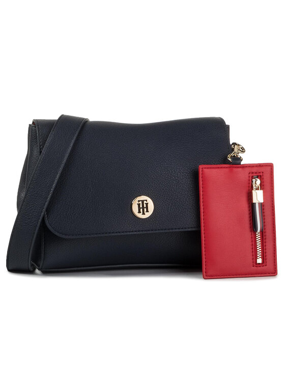 Tommy Hilfiger Torebka Tommy Hilfiger Charming Tommy Crossover AW0AW07309 Granatowy