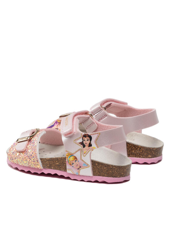 Geox Sandali Geox DISNEY PRINCESS J Adriel G D J258MD 0NFEW C8010 M Roza
