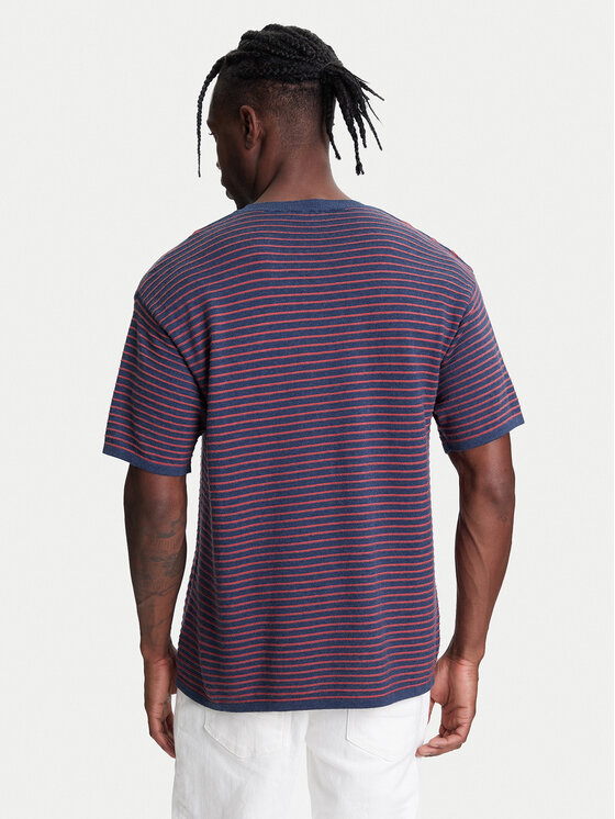 United Colors Of Benetton United Colors Of Benetton T-shirt 1195K109V Tamnoplava Relaxed Fit