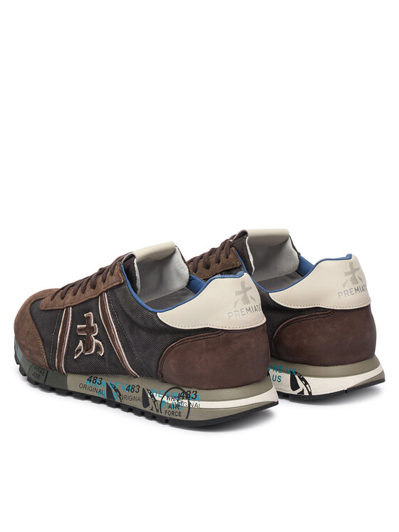 Premiata Sneakersy Premiata Lucy Var 8402 Tmavo hnedá