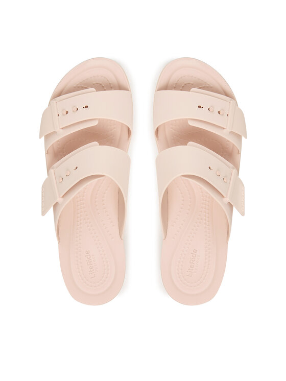 Crocs Шльопанці Crocs Brooklyn Buckle Low Low 211215 Рожевий
