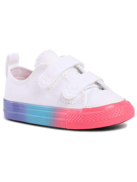 Converse Πάνινα παπούτσια Converse Ctas 2V Ox 764275C Λευκό