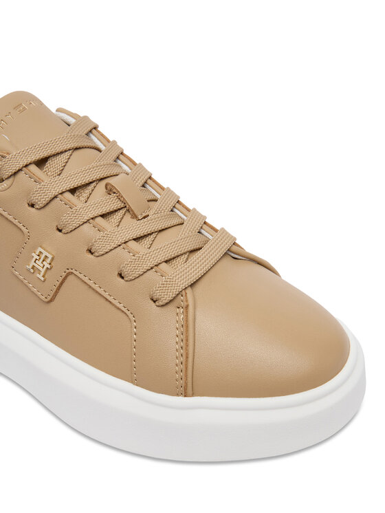 Tommy Hilfiger Snīkeri Tommy Hilfiger Th Chic Platform FW0FW09396 Brūns
