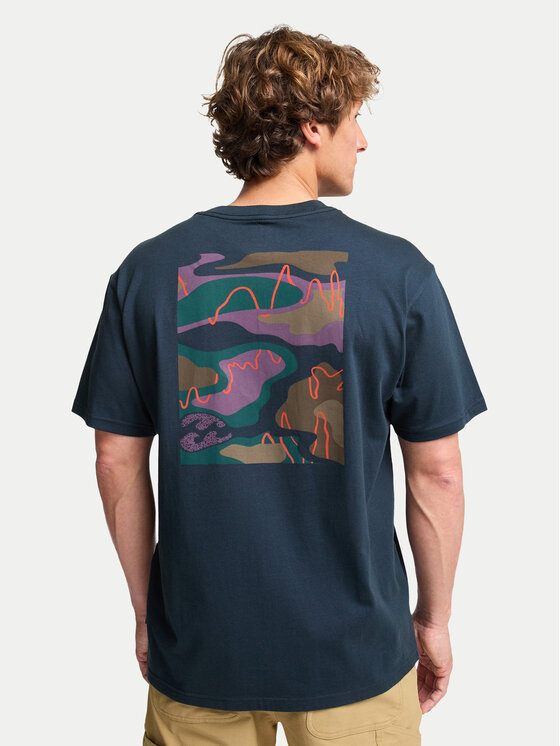 Billabong Billabong Camiseta Scribbly EBYZT00398 Azul marino Regular Fit