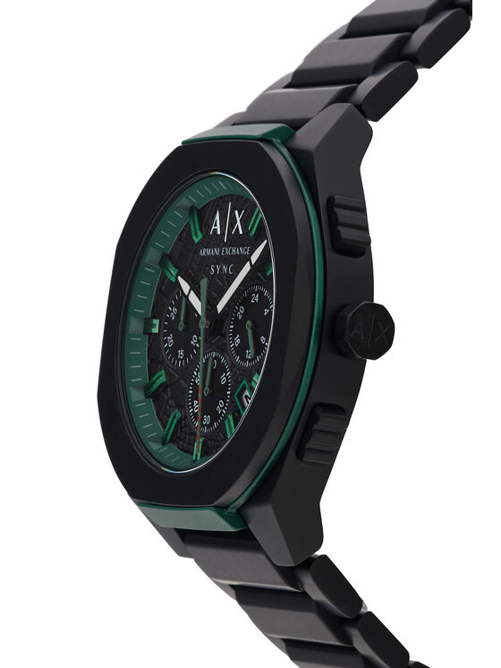 Armani Exchange Годинник Armani Exchange Sync AX4294 Чорний