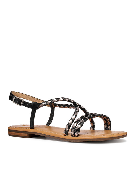 Geox Sandali Geox D Sozy S D65LXA 0KFKY C0067 Črna