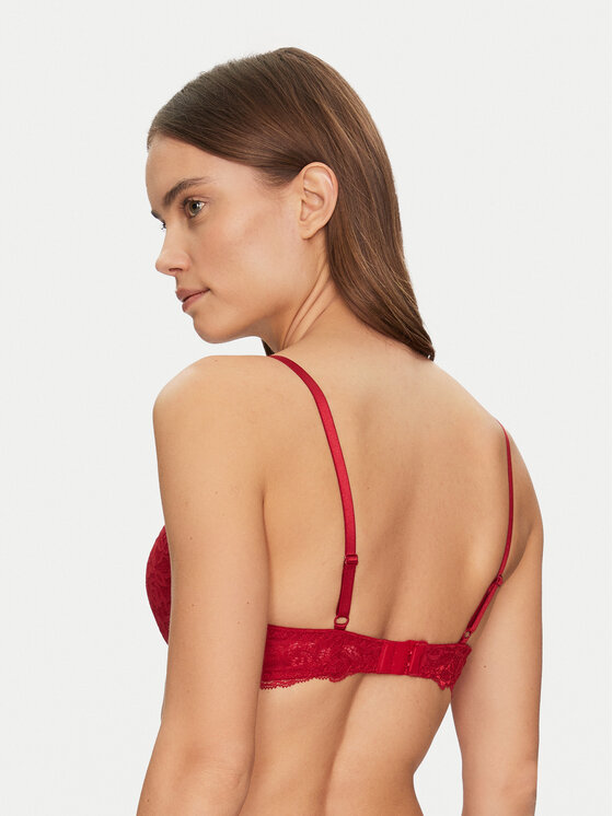 Hunkemöller Hunkemöller Liemenėlė su lankeliais Marine 300245 Raudona