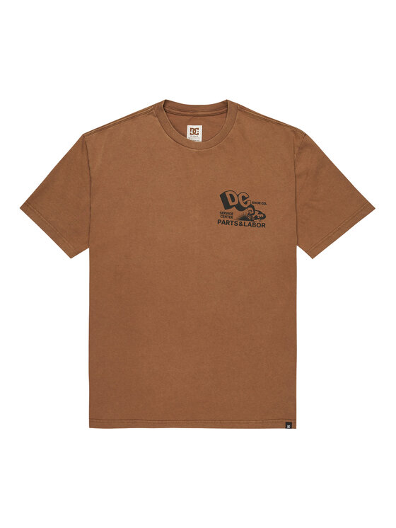 DC Shoes DC Shoes Camiseta Parts Dep EDYZT04366 Marrón Regular Fit
