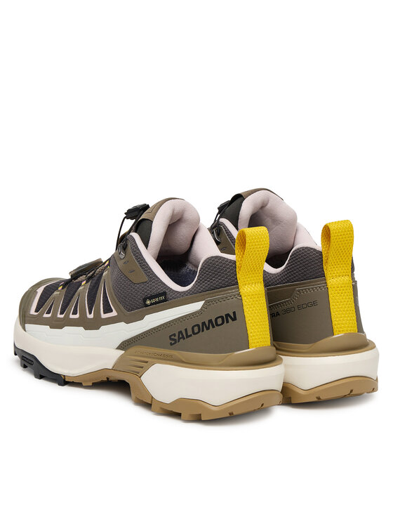 Salomon Botas de trekking Salomon X Ultra 360 Edge Gore-Tex L47871700 Caqui