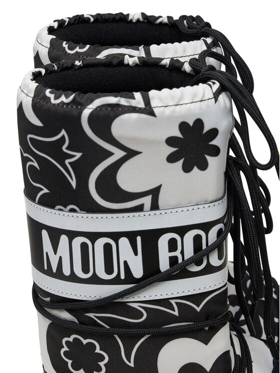 Moon Boot Μπότες Χιονιού Moon Boot Mb Icon Flower 80D1402940 Μαύρο