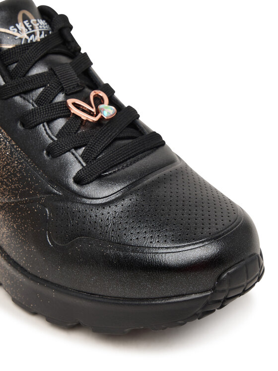 Skechers Sneakersy Skechers Jgoldcrown: Uno Lite - Heartdust Forever 310814L Černá