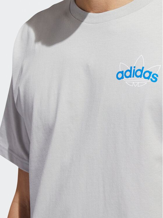adidas adidas Футболка Athletic Club HI2971 Сірий Regular Fit
