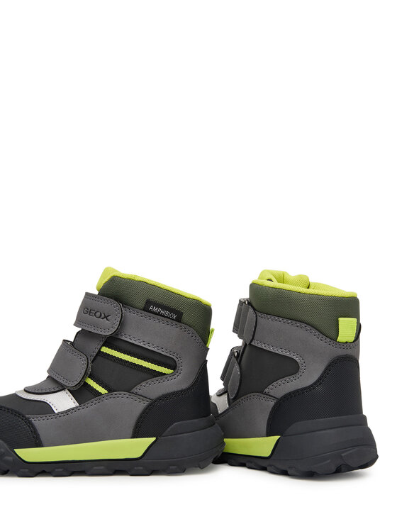 Geox Sněhule Geox B Trekkyup Boy B Abx B566LD 0MEBC C9299 S Černá